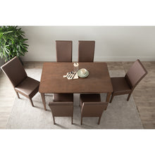 Load image into Gallery viewer, Allergo Dining Table 150cm Timber Dining Table - Cocoa