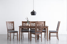 Load image into Gallery viewer, ALLEGRO Dining Table + 6x ASBEL Dining Chair - 7 Piece Dining Set - Cocoa