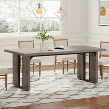 Load image into Gallery viewer, NNETMLT Rustic Rectangular Dining Table
