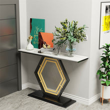 Load image into Gallery viewer, Modern hallway console table for living room - The White Mall