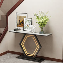 Load image into Gallery viewer, Modern hallway console table for living room - The White Mall