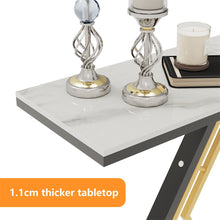 Load image into Gallery viewer, Modern hallway console table for living room - The White Mall