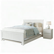 Load image into Gallery viewer, Artiss King Single Bed Frame and Bedside Table