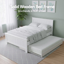 Load image into Gallery viewer, Artiss King Single Bed Frame and Bedside Table