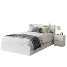 Load image into Gallery viewer, Artiss Single Bed Frame and Bedside Table