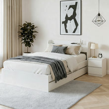 Load image into Gallery viewer, Artiss Single Bed Frame and Bedside Table