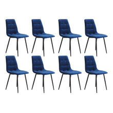 Load image into Gallery viewer, Levede 4x Dining Chairs Kitchen Velvet Blue-1975420354713227264