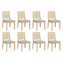 Load image into Gallery viewer, Levede 8XCane Dining Chair Rattan Armless Seat-1975420364645339136