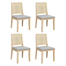 Load image into Gallery viewer, Levede 4X Cane Dining Chair Rattan Armless Seat-1975420364288823296