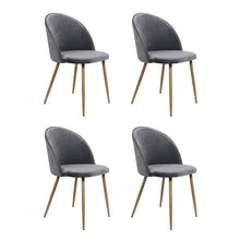 Load image into Gallery viewer, Levede 4x Dining Chairs Seat French Grey-1975420351563304960