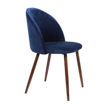 Load image into Gallery viewer, Levede 2x Dining Chairs Seat French Navy-1973194070188756992