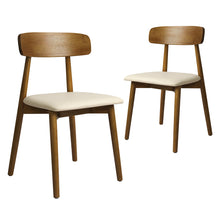 Load image into Gallery viewer, Levede 2x Dining Chairs Kitchen Chair Walnut-1973194086252941312