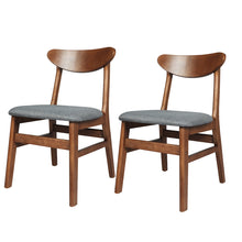 Load image into Gallery viewer, Levede 2xDining Chairs Kitchen Chair Brown 2Pack-1973194075544883200