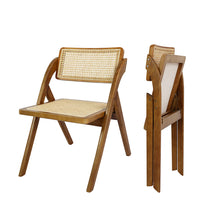 Load image into Gallery viewer, Levede 6X Foldable Rattan Dining Chairs-1975420357271752705
