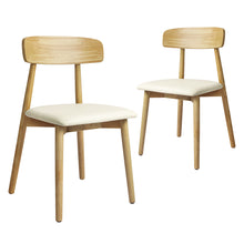 Load image into Gallery viewer, Levede 2x Dining Chairs Kitchen Chair Natural-1973194086072586240