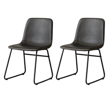 Load image into Gallery viewer, Levede 2x Dining Chairs Kitchen Table Black-1975420498745626624