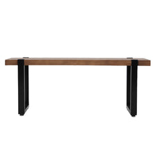 Load image into Gallery viewer, Levede 2x Dining Bench Chairs Wooden 140cm-1973194071715483649