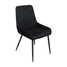 Load image into Gallery viewer, Dining Chairs x 4 Padded Seat Soft Velvet-1975420363932307457