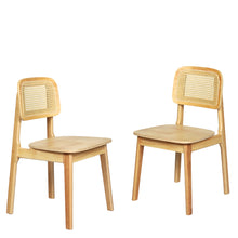 Load image into Gallery viewer, Levede 8x Rattan Dining Chair Wooden Kitchen Chair-1973194183376244737