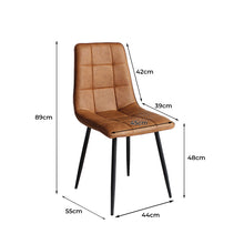 Load image into Gallery viewer, Levede 8x Dining Chairs Kitchen Chair-1973193558030684162