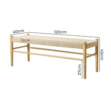 Load image into Gallery viewer, Levede Kraft Rope Bench Seat-1973193805654003714