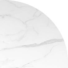 Load image into Gallery viewer, Levede Dining Table Round Rubberwood Base 100cm White 100 CM-1973194087016304643