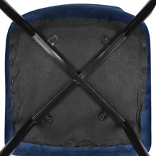 Load image into Gallery viewer, Levede 4x Dining Chairs Kitchen Velvet Blue-1975420354713227267