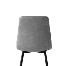 Load image into Gallery viewer, Levede 4x Dining Chairs Kitchen Chair Grey Faux Leather-1973194074773131268