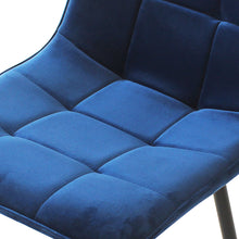 Load image into Gallery viewer, Levede 4x Dining Chairs Kitchen Velvet Blue-1975420354713227269