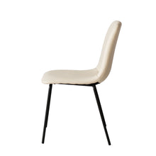Load image into Gallery viewer, Levede Stackable Dining Chairs Kitchen Beige-1973194080162811909