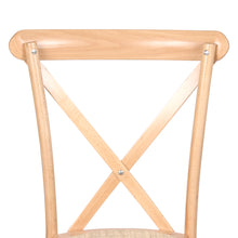 Load image into Gallery viewer, Levede 6X Dining Chairs Cross Back Chair-1973193559771320325