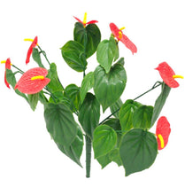 Load image into Gallery viewer, Red Anthurium Stem UV Resistant 35cm