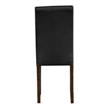 Load image into Gallery viewer, 2x Wooden Frame Black Leatherette Dining Chairs-Furniture-The White Mall