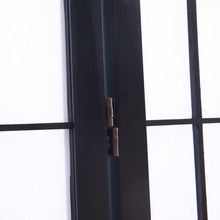 Load image into Gallery viewer, 6 Panel Free Standing Foldable Room Divider, Privacy Screen With Black Frame-The White Mall-The White Mall