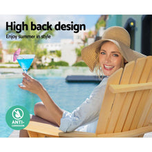 Load image into Gallery viewer, Adirondack Outdoor Wood Beach Deck Chair-Adirondack Chair-The White Mall