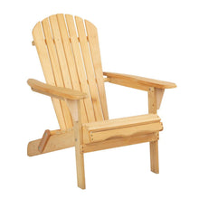 Load image into Gallery viewer, Gardeon Outdoor Chairs Furniture Beach Chair Lounge Wooden Adirondack Garden Patio