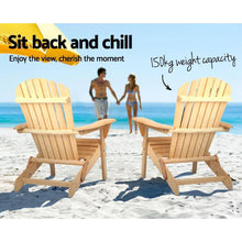 Load image into Gallery viewer, Adirondack Outdoor Wood Beach Deck Chair-Adirondack Chair-The White Mall