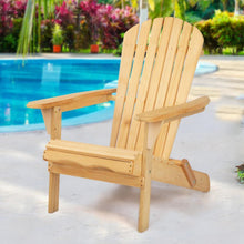 Load image into Gallery viewer, Adirondack Outdoor Wood Beach Deck Chair-Adirondack Chair-The White Mall