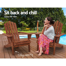 Load image into Gallery viewer, Adirondack Patio Wood Deck Chair-Deck Chair-The White Mall