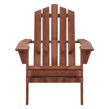 Load image into Gallery viewer, Adirondack Patio Wood Deck Chair-Deck Chair-The White Mall