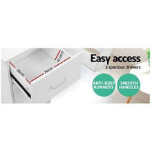 Load image into Gallery viewer, Artiss Office Computer Desk Student Study Table Workstation 3 Drawers Shelf 120cm-Artiss-The White Mall