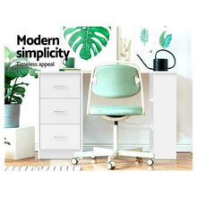 Load image into Gallery viewer, Artiss Office Computer Desk Student Study Table Workstation 3 Drawers Shelf 120cm-Artiss-The White Mall