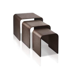 Load image into Gallery viewer, Artiss Set of 3 Wooden Coffee Table - Walnut-Furniture-The White Mall