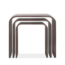 Load image into Gallery viewer, Artiss Set of 3 Wooden Coffee Table - Walnut-Furniture-The White Mall