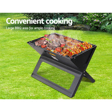 Load image into Gallery viewer, Grillz Notebook Portable Charcoal BBQ Grill