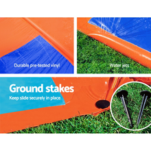 Load image into Gallery viewer, Bestway Water Slip And Slide Kids Inflatable Splash Toy Outdoor Triple 4.88M