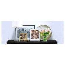 Load image into Gallery viewer, Framed photos of family members on black entry table.
