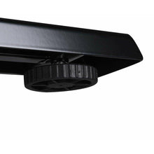 Load image into Gallery viewer, Brown Wood Standing Desk Motorised Height Computer Table Electric Adjustable Stand With Black Legs-The White Mall-The White Mall