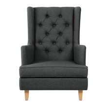 Load image into Gallery viewer, Classic Charcoal Rocking or Still Armchair-Furniture-The White Mall