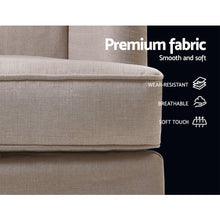 Load image into Gallery viewer, Cream Beige Classic Rocking or Still Armchair-Furniture-The White Mall